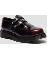 Dr. Martens - Cuero merceditas 8065 de piel arcadia rub off zapatos - Lyst