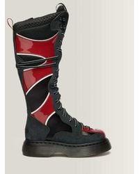 Dr. Martens - Buzz Boxer Mixed Material Boots - Lyst