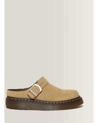 Dr. Martens - Laketen Bronx Suede Platform Mules Shoes - Lyst