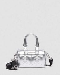 Dr. Martens - High Shine Leather Mini Top Handle Bag Patent Lamper - Lyst