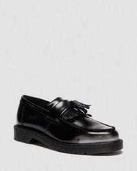 Dr. Martens - Adrian Tassel Arcadia Rub Off Leather Loafers - Lyst