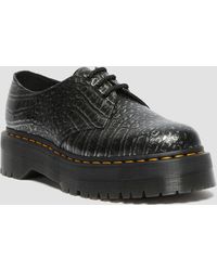 Dr. Martens Holly Women's Leather Platform Shoes in Black | Lyst