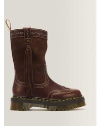 Dr. Martens - Desert Rodeo Quad Mid Leather & Suede Boots - Lyst