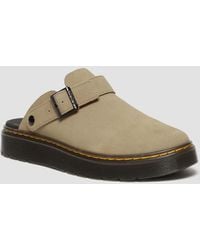 Dr. Martens - Carlson Suede Casual Slingback Mules - Lyst