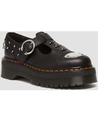 Dr. Martens - Bethan Piercing Leather Platform Mary Jane Shoes - Lyst