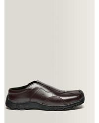 Dr. Martens - Aurix Satin Finish Leather Mules Shoes - Lyst