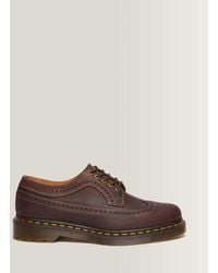 Dr. Martens - 3989 Crazy Horse Leather Brogues Shoes - Lyst