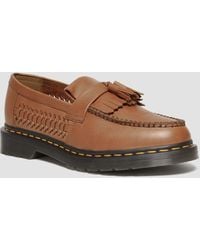Dr. Martens - Adrian Woven Leather Tassel Loafers - Lyst
