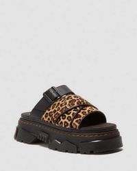 Dr. Martens - Mattison Leopard Slide Sandals - Lyst