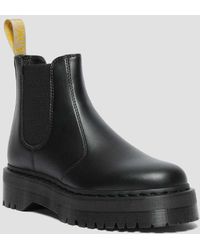 Dr. Martens - 2976 Virginia Leder Chelsea Stiefel Schuhe - Lyst