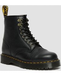 Dr. Martens - 1460 Bex Faux Fur-lined Leather Lace Up Boots - Lyst