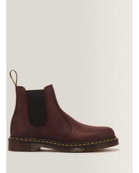 Dr. Martens - Leather 2976 Stitch Crazy Horse Chelsea Boots - Lyst