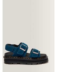 Dr. Martens - Zebzag Suede Sandals - Lyst