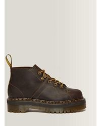 Dr. Martens - Church Arc Crazy Horse Platform Monkey Boots - Lyst