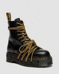 Dr. Martens - Jadon Xl Leather Platform Boots - Lyst