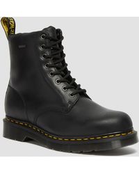 Dr. Martens Leather 8053 Wintergrip (cocoa Snowplow Waterproof) Men's Shoes  in Black for Men - Lyst