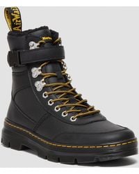 Dr. Martens - Combs Tech Faux Fur-lined Casual Boots - Lyst