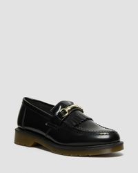 Dr. Martens - Adrian Snaffle Smooth Leather Kiltie Loafers - Lyst