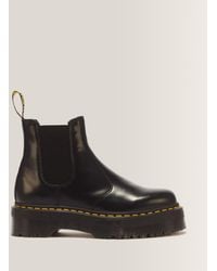Dr. Martens - Cuero 2976 quad chelsea botas zapatos - Lyst