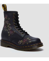 Dr. Martens - Botas 1460 decayed roses de piel - Lyst