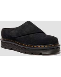 Dr. Martens - Zebzag Anywair Suede Mules - Lyst