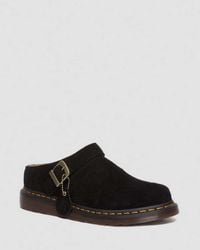 Dr. Martens - Suède Isham Desert Oasis Wildleder Mules Schuhe - Lyst