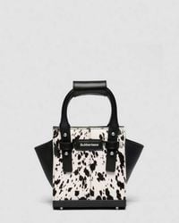 Dr. Martens - Extra Small Dalmatian Hair On Leather Tote Bag - Lyst
