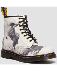 Dr. Martens - 1460 Tate 'decalcomania' Backhand Leather Lace Up Boots - Lyst