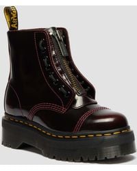 Dr. Martens - Cuero botas con plataforma sinclair de piel arcadia zapatos - Lyst