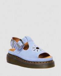 Dr. Martens - Dunnet Flower Buttersoft Leather Sandals - Lyst