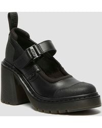 Dr. Martens - Eviee Tech Strap Mary Jane Heeled Shoes - Lyst