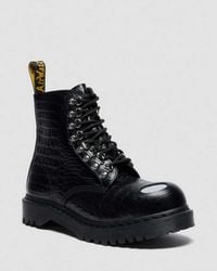 Dr. Martens - 1460 Pascal Bex Steel Toe Leder Stiefel - Lyst