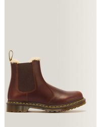 Dr. Martens - Butterscotch 2976 Leonore Burnished Wyoming Boots - Lyst
