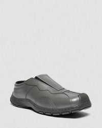 Dr. Martens - Aurix Satin Finish Leather Mules Shoes - Lyst