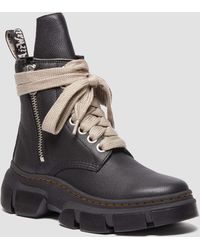 Dr. Martens - 1460 Rick Owens Leather Dmxl Platform Jumbo Lace Up Boots - Lyst