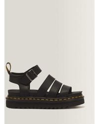 Dr. Martens - Dr. Martens Blaire Athena Leather Sandals - Lyst