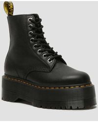 Dr. Martens - 1460 Pascal Max Leather Platform Boots - Lyst