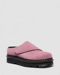 Dr. Martens - Zebzag Anywair Suede Platform Mules - Lyst