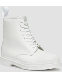 Dr. Martens - 1460 Mono Smooth Leather Lace Up Boots - Lyst