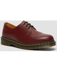 Dr. Martens - 1461 Yellow Stitch Leather Oxford Shoes - Lyst