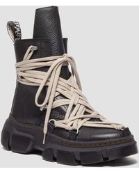 Dr. Martens - 1460 Rick Owens Leather Dmxl Platform Megalace Up Boots - Lyst