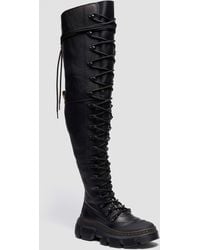 Dr. Martens - Cuero botas dmxl xtrm hi de piel blanda - Lyst