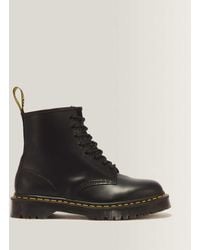 Dr. Martens - Black 101 Ys Smooth Leather Boots - Lyst