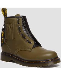 Dr. Martens - 1460 Ben Alpha Industries Leather & Nylon Boots - Lyst