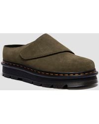 Dr. Martens - Zebzag Anywair Suede Mules - Lyst