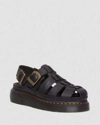 Dr. Martens - Wrenlie Leather Fisherman Sandals - Lyst