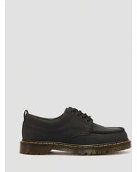 Dr. Martens - Lowell 4 Eye Crazy Horse Leather Moc Toe Shoes - Lyst