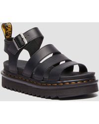 Dr. Martens - Blaire Athena Leren Sandalenen Met Riem - Lyst