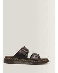 Dr. Martens - Josef Leather Buckle Slides - Lyst