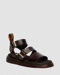 Dr. Martens - Gryphon Atlas Leather Gladiator Sandals - Lyst